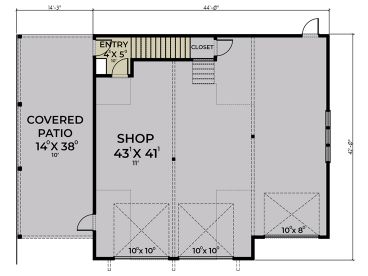 1st Floor Plan, 090G-0011