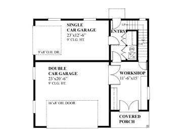 1st Floor Plan, 010G-0022