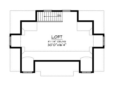 2nd Floor Plan, 020G-0006
