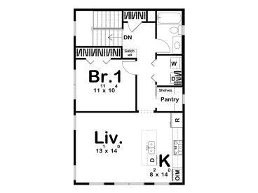 2nd Floor Plan, 050G-0138