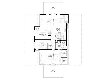 2nd Floor Plan, 062B-0025