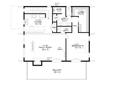 2nd Floor Plan, 062G-0365