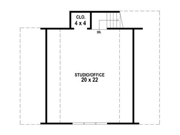 2nd Floor Plan, 006G-0075