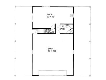 1st Floor Plan, 012G-0072