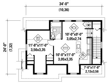 2nd Floor Plan, 072G-0028