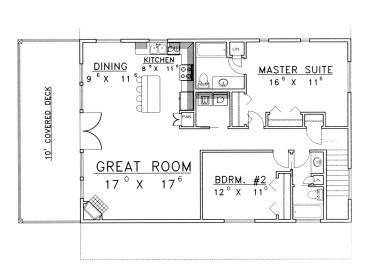 2nd Floor Plan, 012G-0097