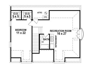 2nd Floor Plan, 006G-0100