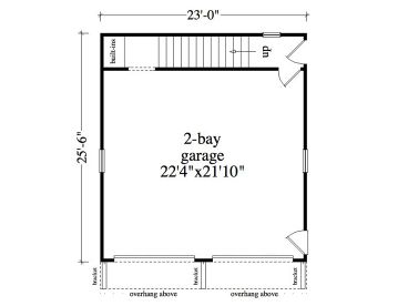 1st Floor Plan, 053G-0006