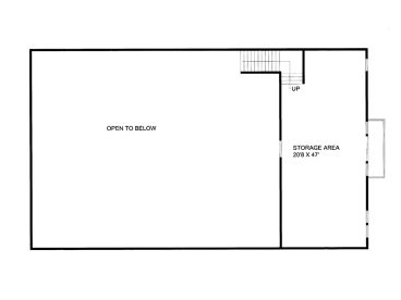 2nd Floor Plan, 012G-0074