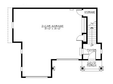 1st Floor Plan, 035G-0013
