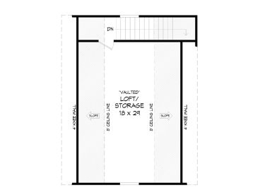 2nd Floor Plan, 062G-0355