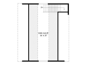 2nd Floor Plan, 062G-0080