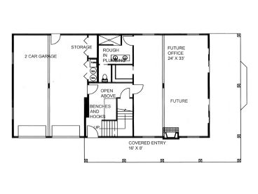 1st Floor Plan, 012G-0119