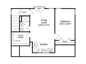 2nd Floor Plan, 053G-0023