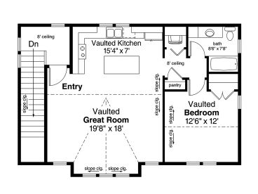2nd Floor Plan, 051G-0101
