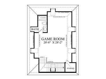 2nd Floor Plan, 063G-0005