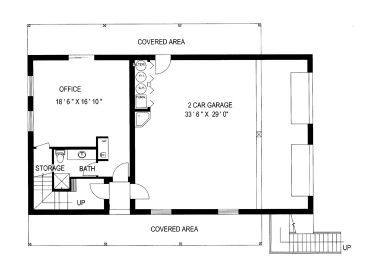 1st Floor Plan, 012G-0086