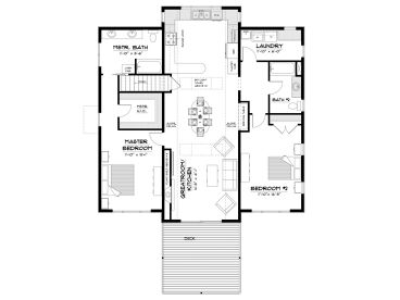 2nd Floor Plan, 087G-0001