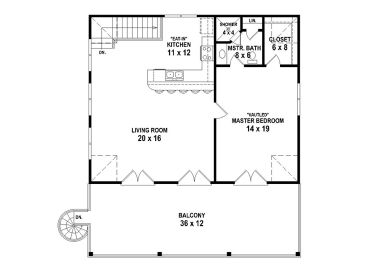 2nd Floor Plan, 006G-0118