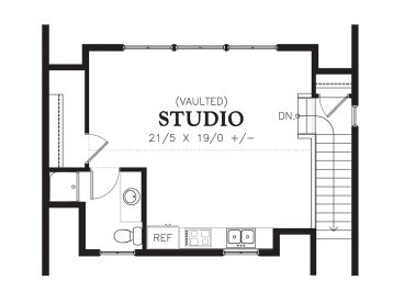 2nd Floor Plan, 034G-0021