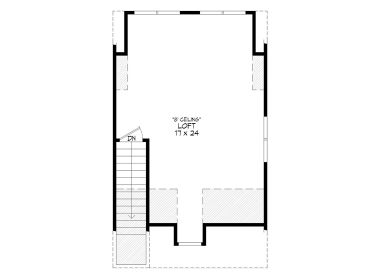 2nd Floor Plan, 062G-0046
