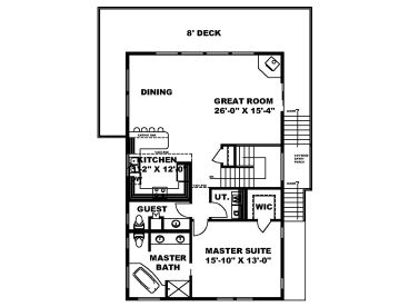 1st Floor Plan, 012G-0095