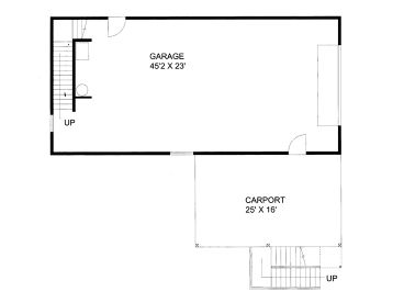 1st Floor Plan, 012G-0055