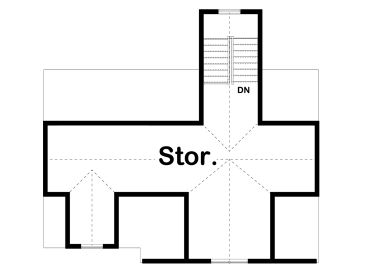 2nd Floor Plan, 050G-0086
