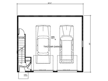 1st Floor Plan, 047G-0034
