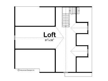 2nd Floor Plan, 050G-0031
