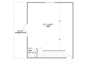 1st Floor Plan, 089G-0001