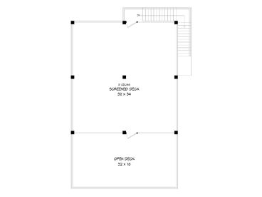 2nd Floor Plan, 062G-0415