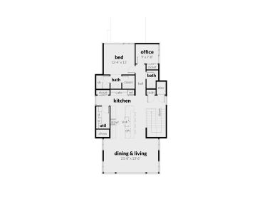 2nd Floor Plan, 052G-0017