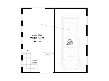2nd Floor Plan, 062G-0374