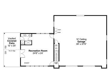 1st Floor Plan, 051G-0105