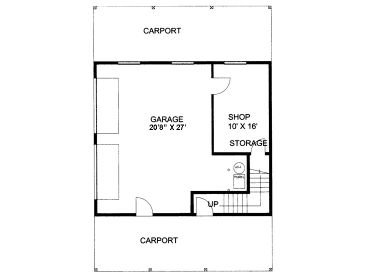 1st Floor Plan, 012G-0047