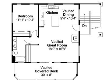 2nd Floor Plan, 051G-0077