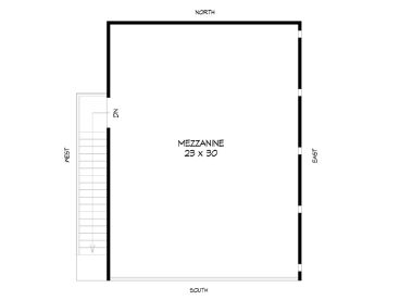 2nd Floor Plan, 062G-0251