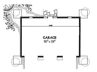 Floor Plan, 057G-0016