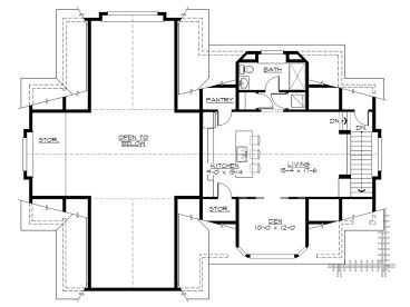 2nd Floor Plan, 035G-0014