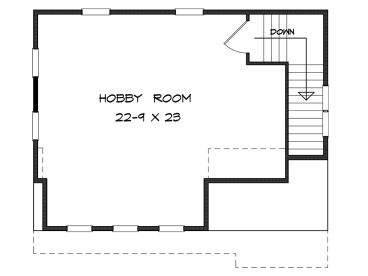 2nd Floor Plan, 019G-0016