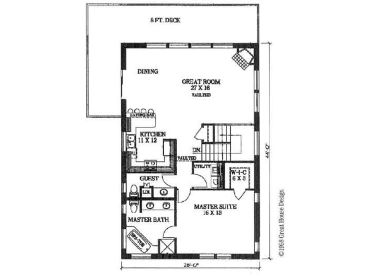 2nd Floor Plan, 012G-0078