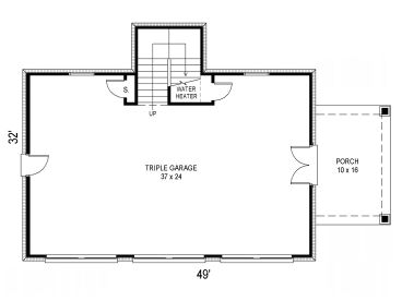 1st Floor Plan, 006G-0115