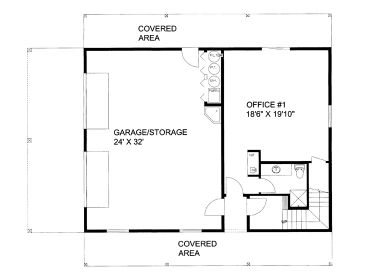 1st Floor Plan, 012G-0111
