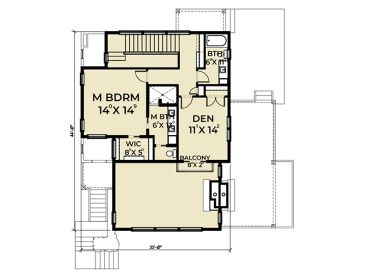 2nd Floor Plan, 090G-0009