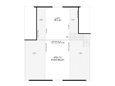 2nd Floor Plan, 062B-0030