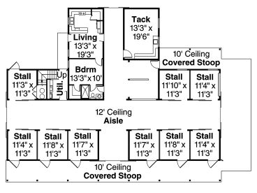 1st Floor Plan, 051B-0002