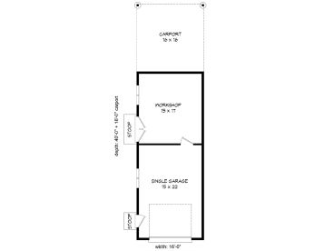 Floor Plan, 062G-0049