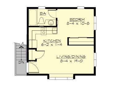2nd Floor Plan, 035G-0021