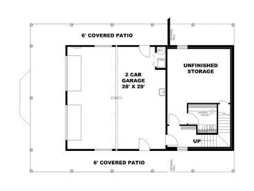 1st Floor Plan, 012G-0125